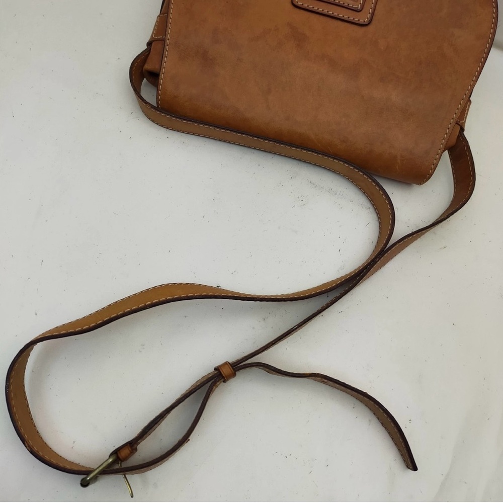 Celine Brown Leather Crossbody Bag - Picture 4 of 6